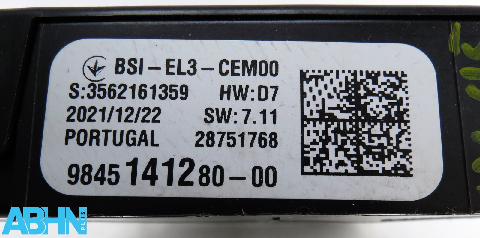 Citroen C3 Mk3 Dispatch Vivaro-C Corsa-F BSI-EL3-CEM00 Fuse Box 9845141280-00 - Image 13
