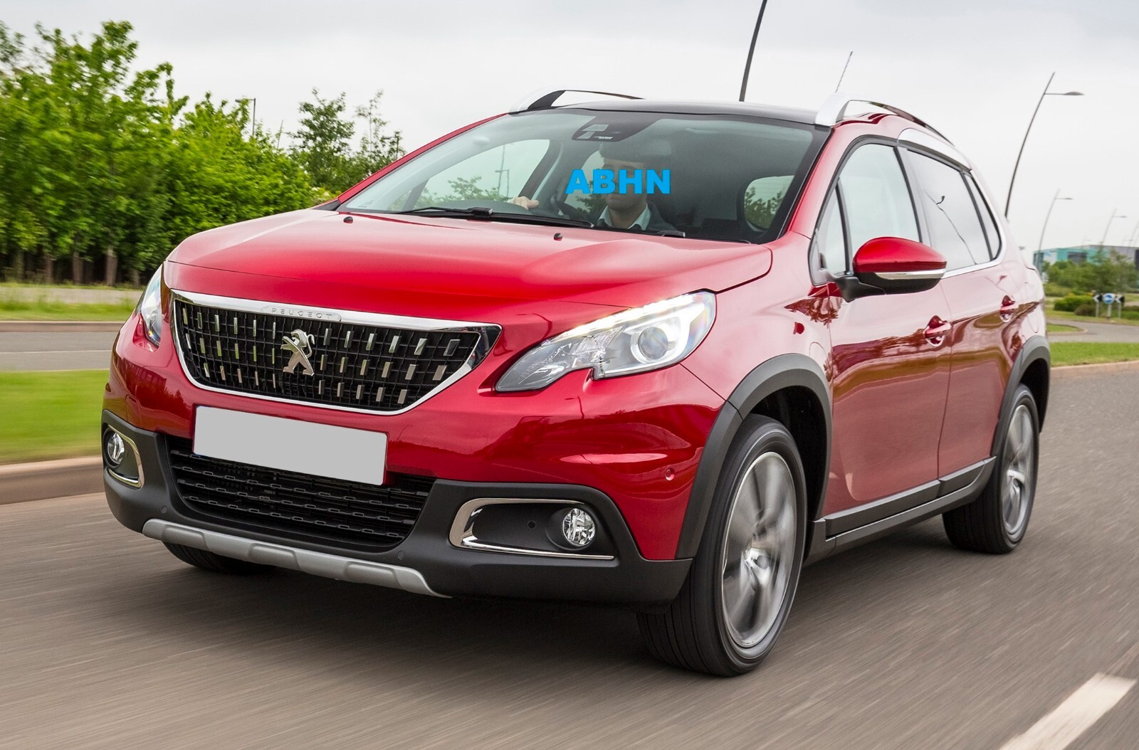 Peugeot 2008 CU Mk1 (2013-2019) SUV Fuel Flap Cover 9677638680 Met Sort of Blue - Image 3