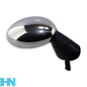 Mini Cooper R50 R52 R53 (2001-2006) Right Side Heated Door Mirror 5-Pin Chrome