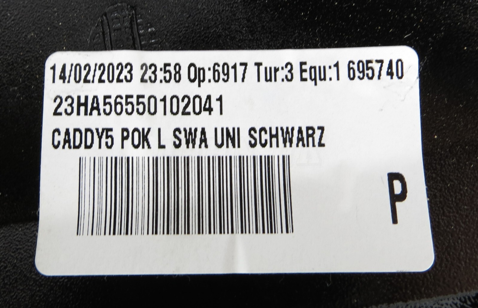 2K7857527B Ford Tourneo Connect 23-25 Genuine Left Side Wing Mirror Cover Black - Image 7