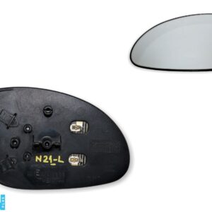 Genuine Vauxhall Opel Vectra B Facelift (99 - 02) Heated Left Door Mirror Glass