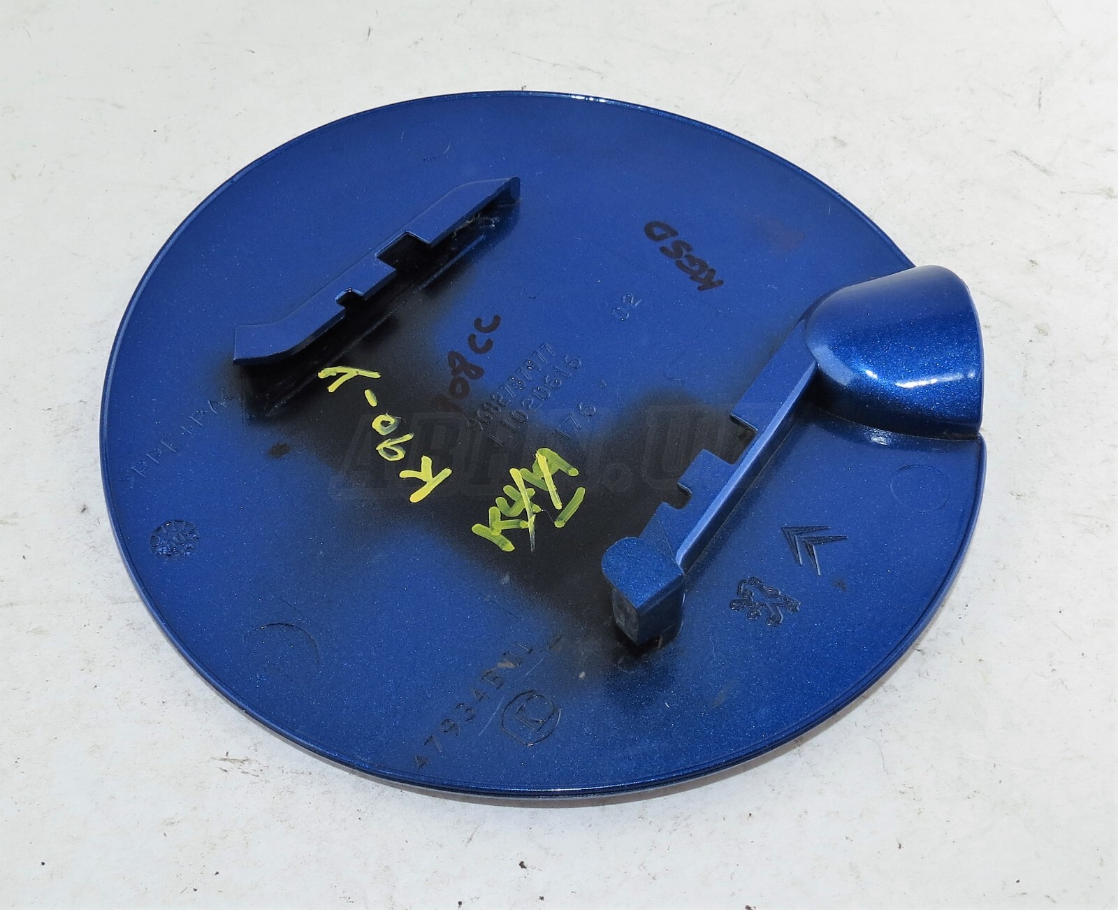 Peugeot 308 CC 07-13 Convertible Fuel Flap Cover T76 9682787977 Ipanema Blue KSG - Image 4