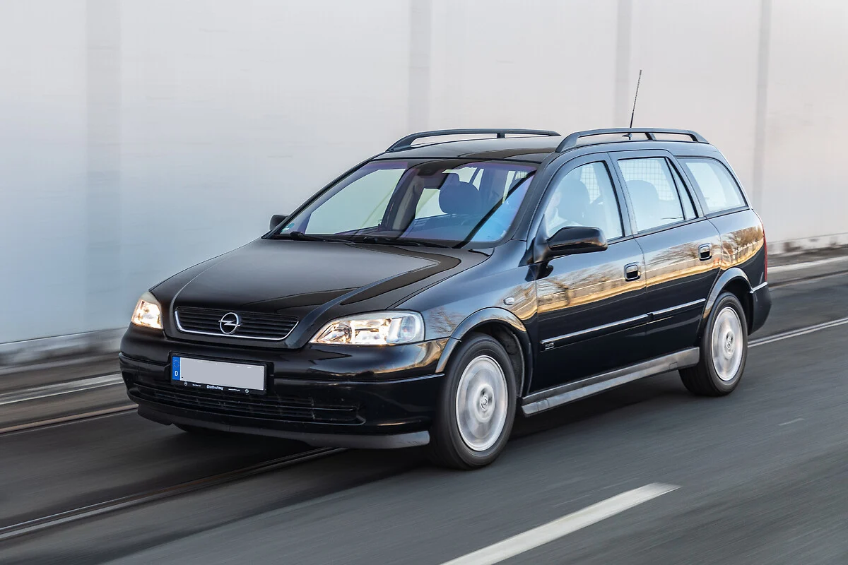 Vauxhall Astra G MK4 (98-05) Left Side Manual Door Mirror Matte Black Grained - Image 10