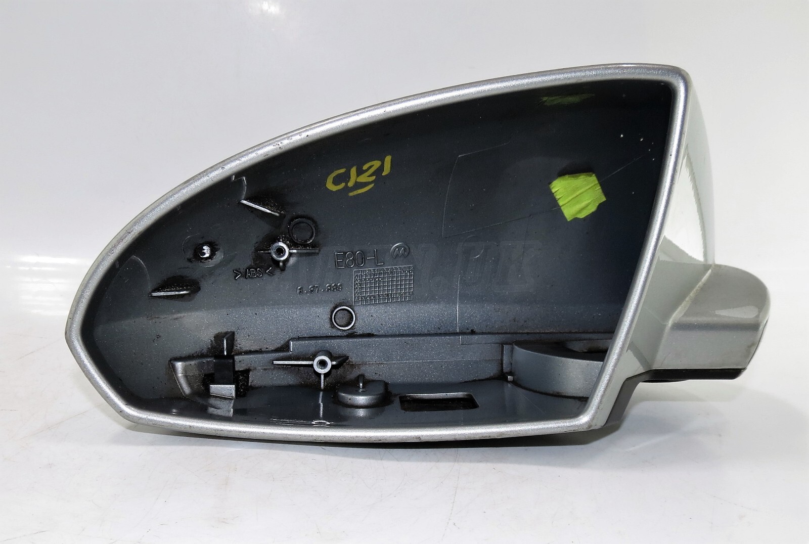 Nissan Primera P12 2002-2008 Left Side Door Mirror Cover Met Silver E80-L 837339 - Image 10