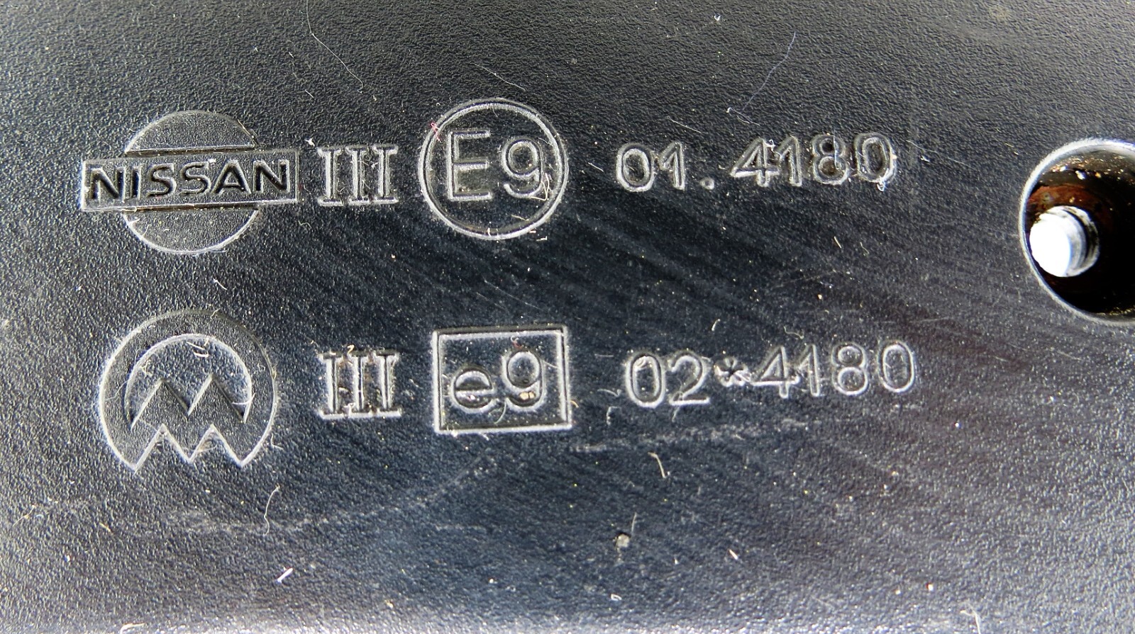 Nissan Primera P12 2002-2008 Left Side Door Mirror Cover Met Silver E80-L 837339 - Image 15