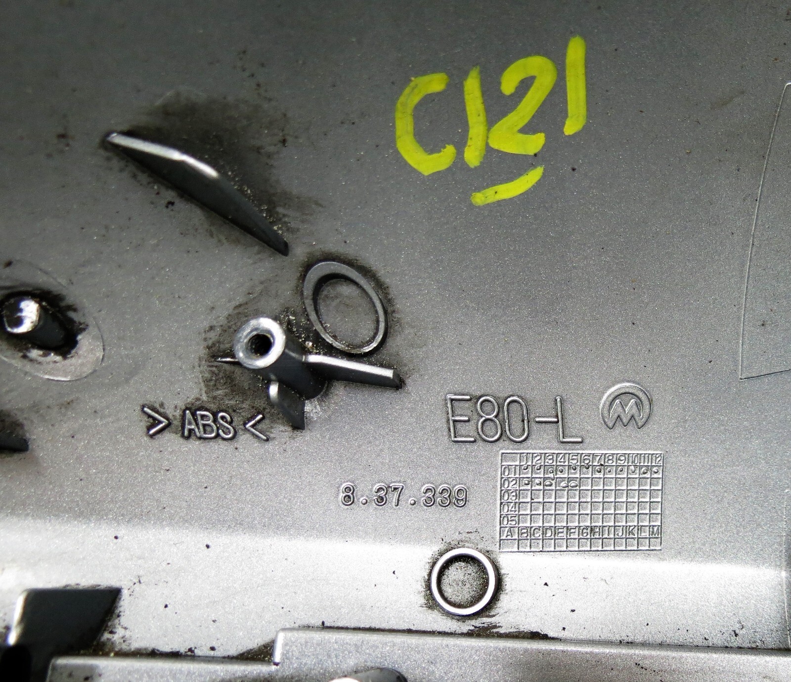 Nissan Primera P12 2002-2008 Left Side Door Mirror Cover Met Silver E80-L 837339 - Image 16