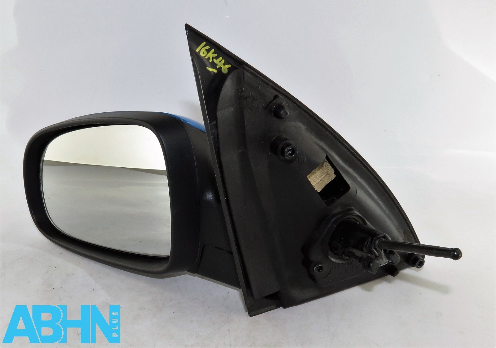Vauxhall Opel Corsa C (2000-2006) Manual Adjustable Left Door Mirror Breeze Blue - Image 2