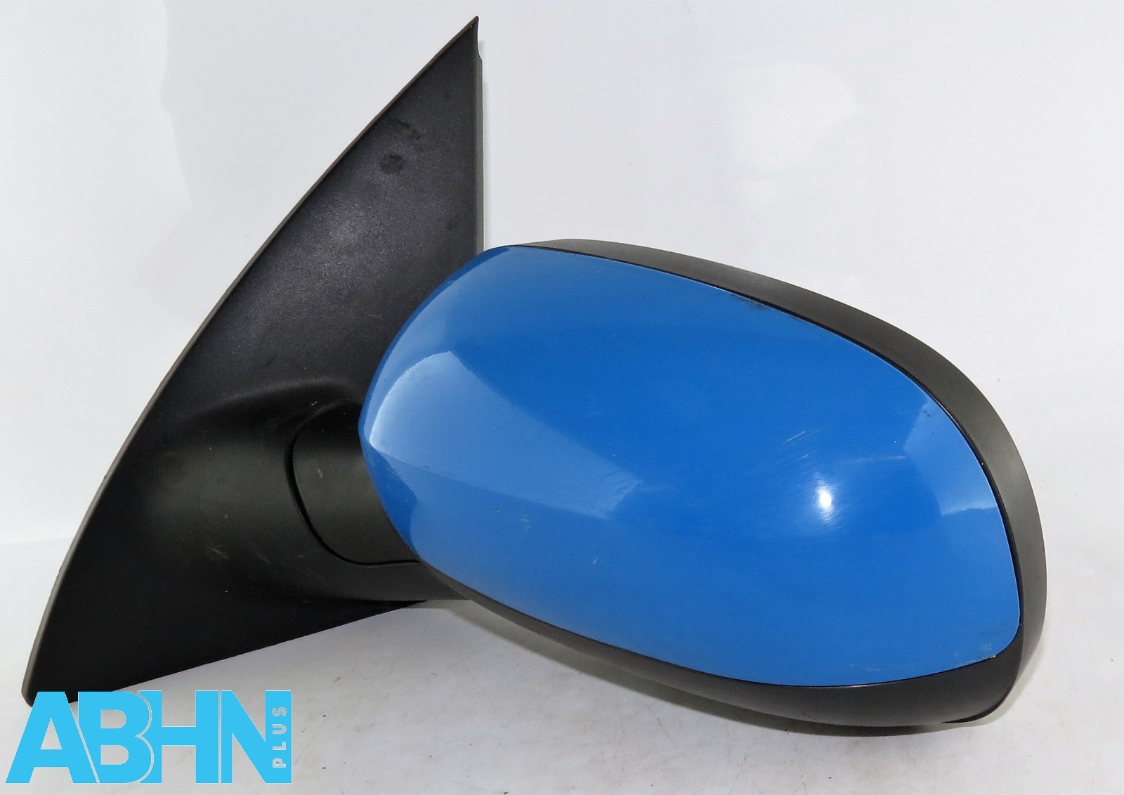 Vauxhall Opel Corsa C (2000-2006) Manual Adjustable Left Door Mirror Breeze Blue - Image 6