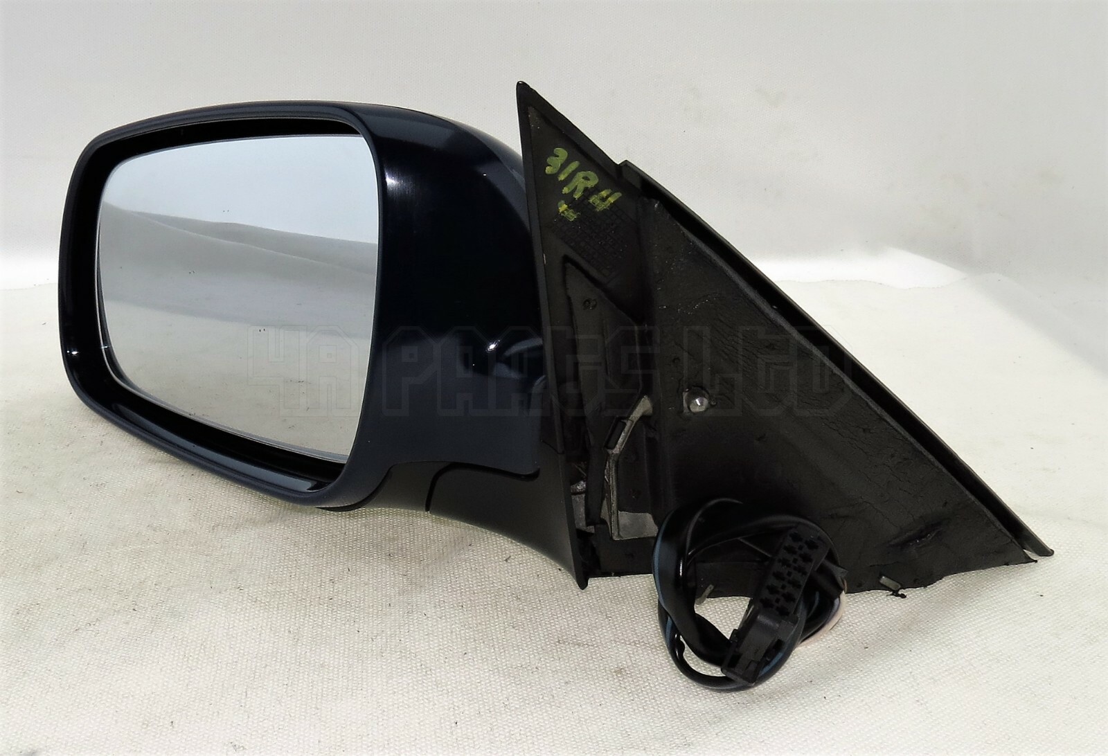 VW Passat B5 (1996-2002) Left Side Electric Heated Door Mirror Dark Blue - Image 2
