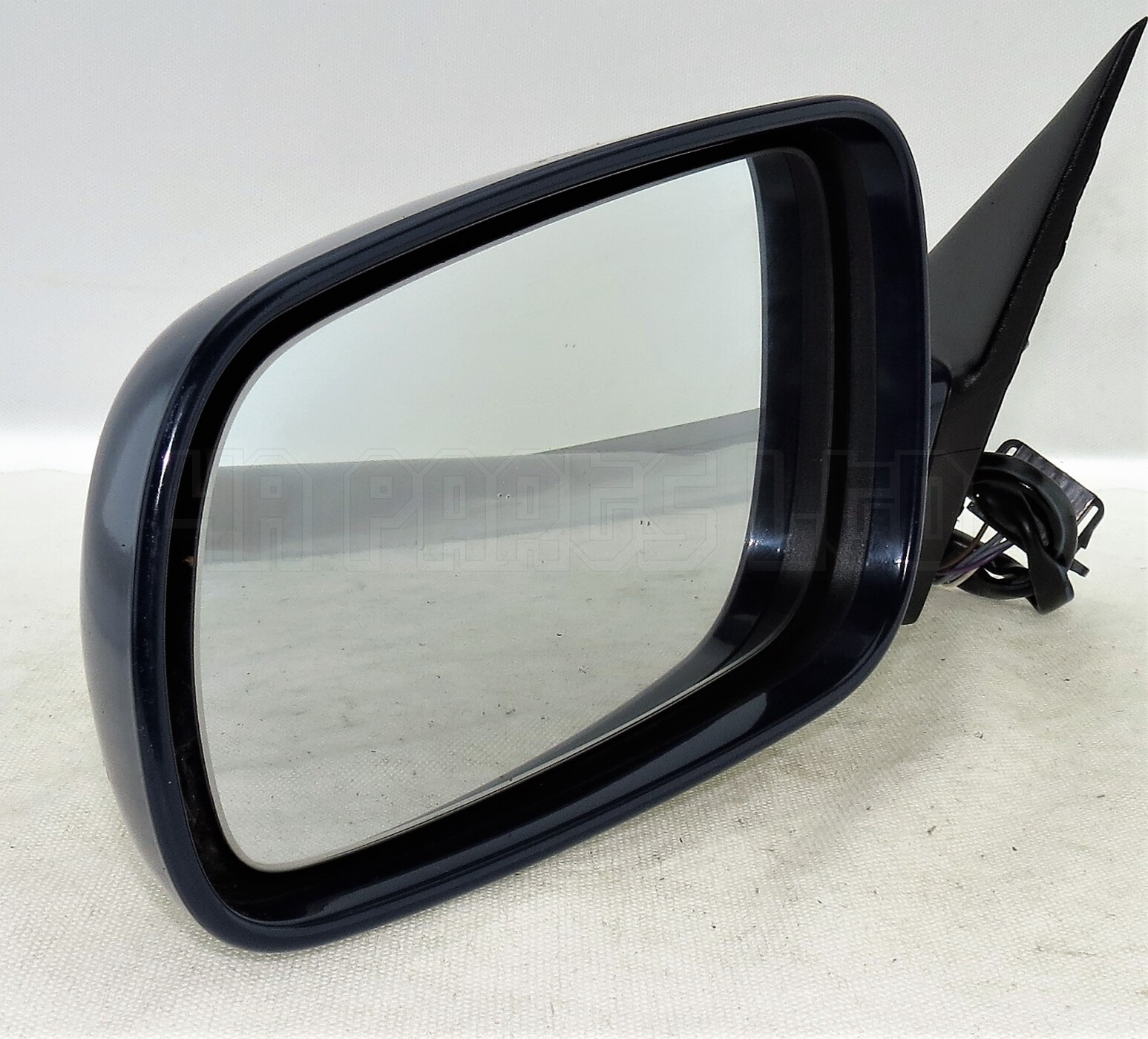 VW Passat B5 (1996-2002) Left Side Electric Heated Door Mirror Dark Blue - Image 4