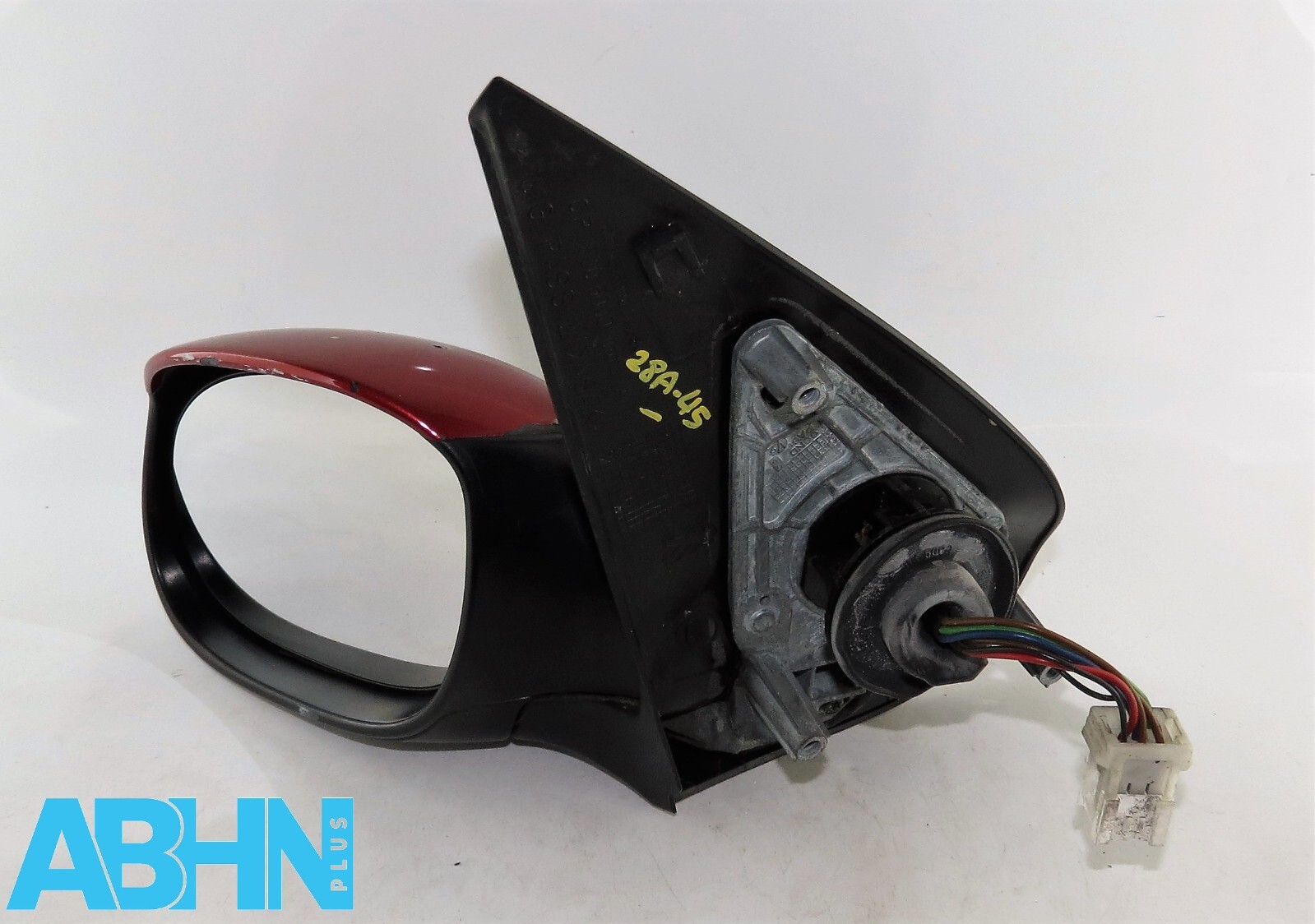 Peugeot 206 Hatchback (1998-2002) Left Side Electric Heated Door Mirror Met Red - Image 2
