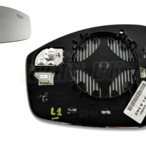 Jaguar E F Type X540 X761 15-23 Right Side Standard Convex Door Mirror Glass+BSM