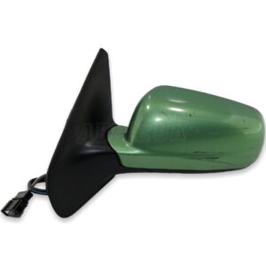 VW Golf-4 MK4 Bora (98- 04) Left Side Electric Heated Door Mirror Metallic Green
