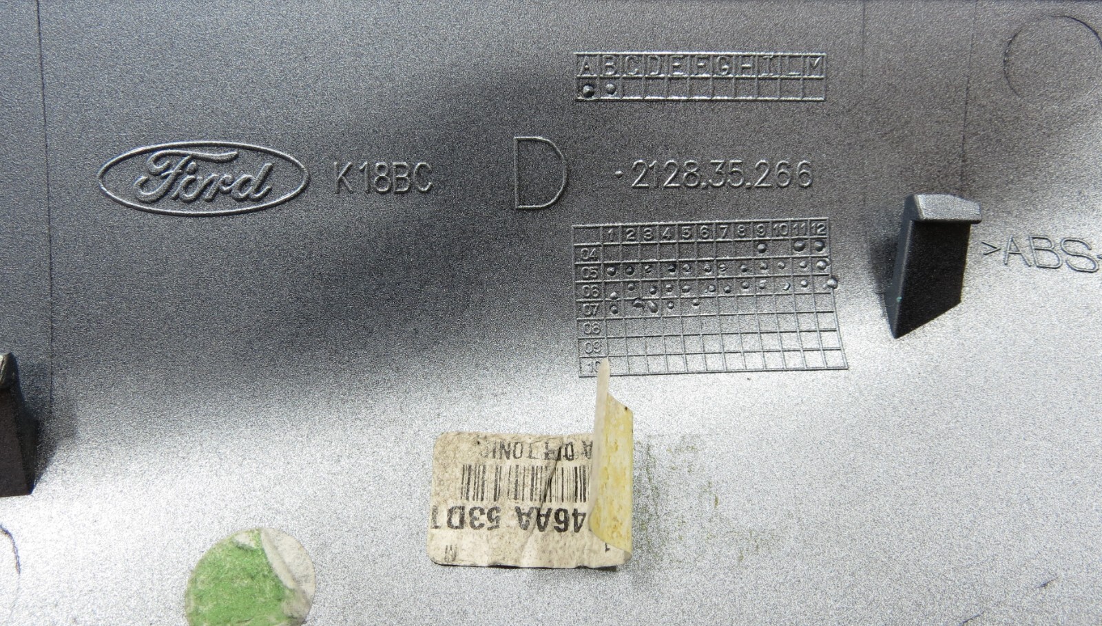 Ford Focus II MK2 (05-07) Right Side Door Mirror Cover 6M5Y-17K746AA Tonic Blue - Image 4