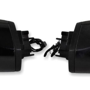 Mercedes A B Class W169 W245 (04-08) Pair (Right+Left) of Wing Mirrors Met Black