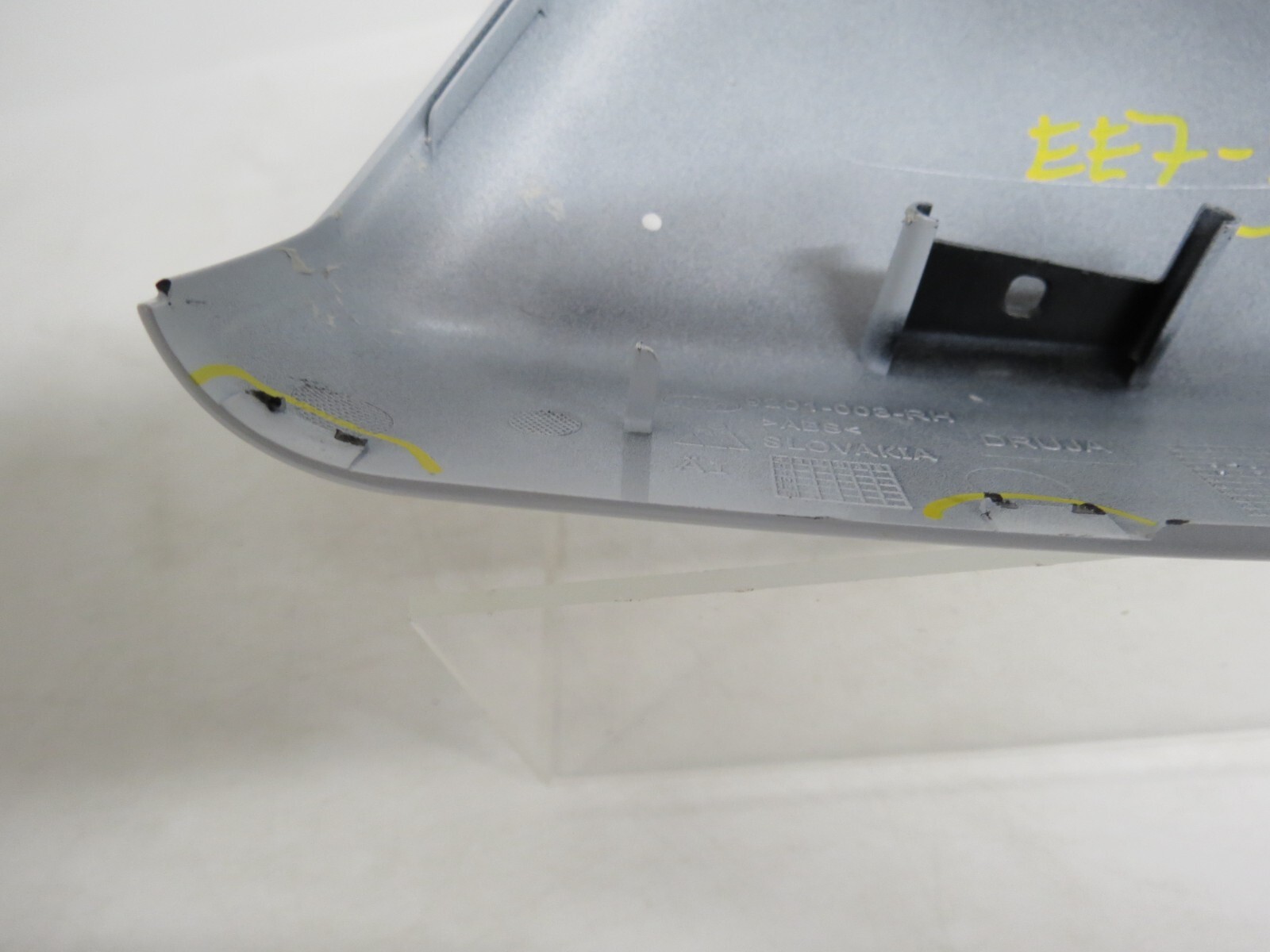 Jaguar Land Rover Genuine Right Side Wing Mirror Cap Cover Yulong White NAK - Image 7