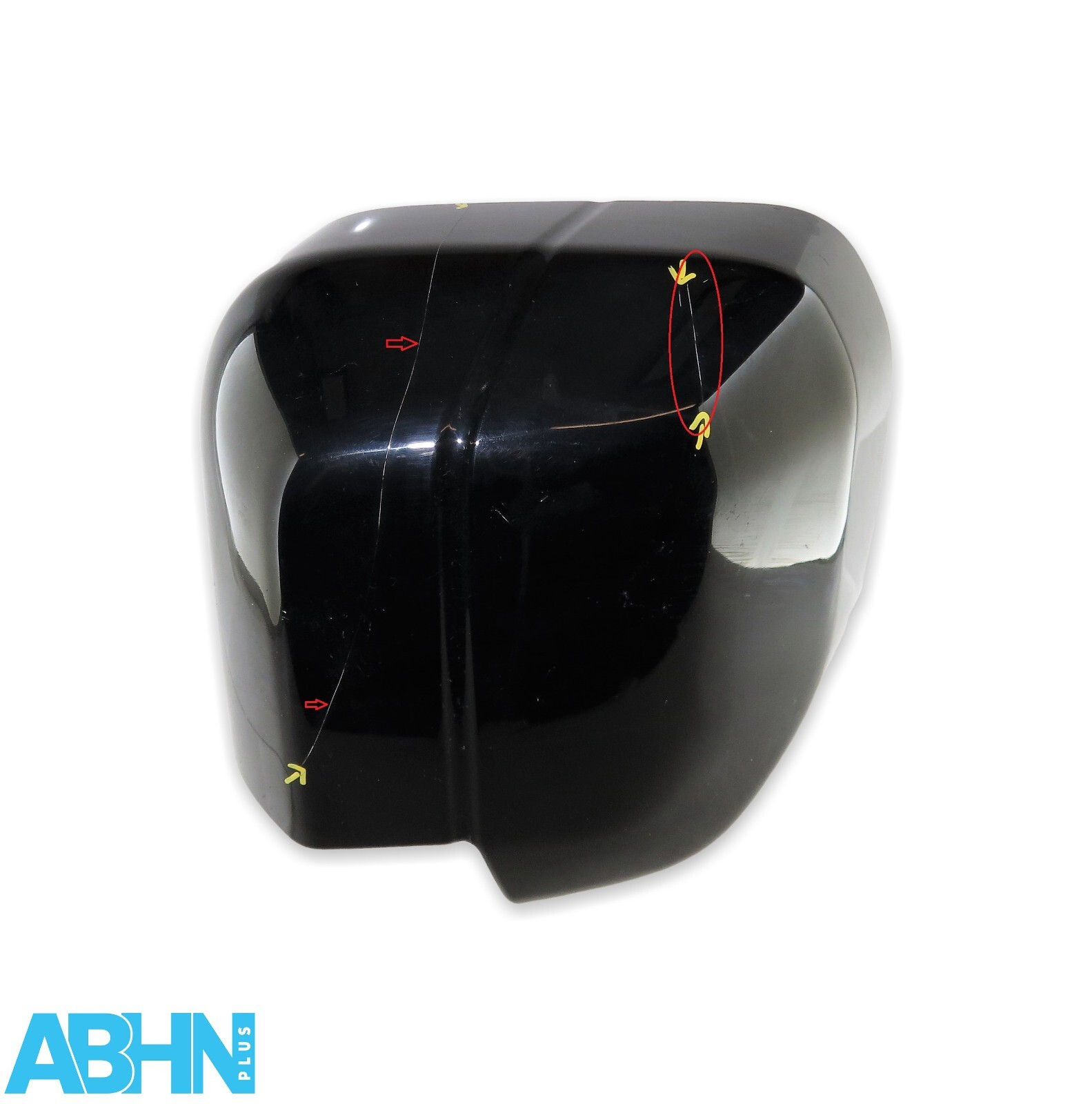Land Rover Defender L663 Genuine Left Side Wing Mirror Cap Cover Narvik Black