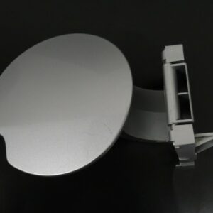 Peugeot 307 SW (2002-2008) Estate Fuel Flap Cover 9643083777 Metallic Silver