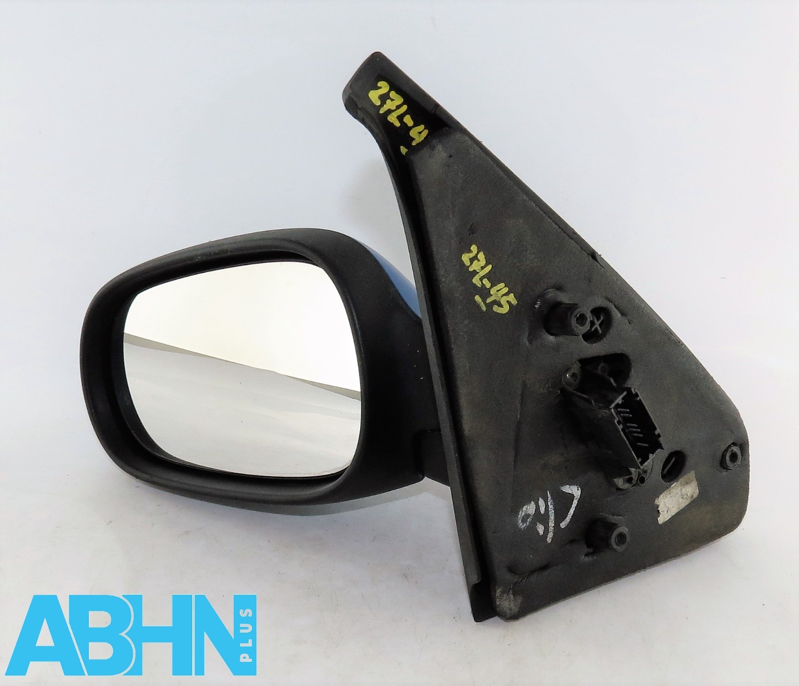 Renault Clio-II MK2 (01-06) Left Side Electric Heated Door Mirror Metallic Blue - Image 2