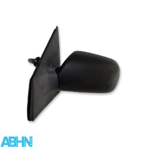 Aftermarket Toyota Yaris MK1 Vitz 1999-2005 Manual Left Door Mirror Matte Black