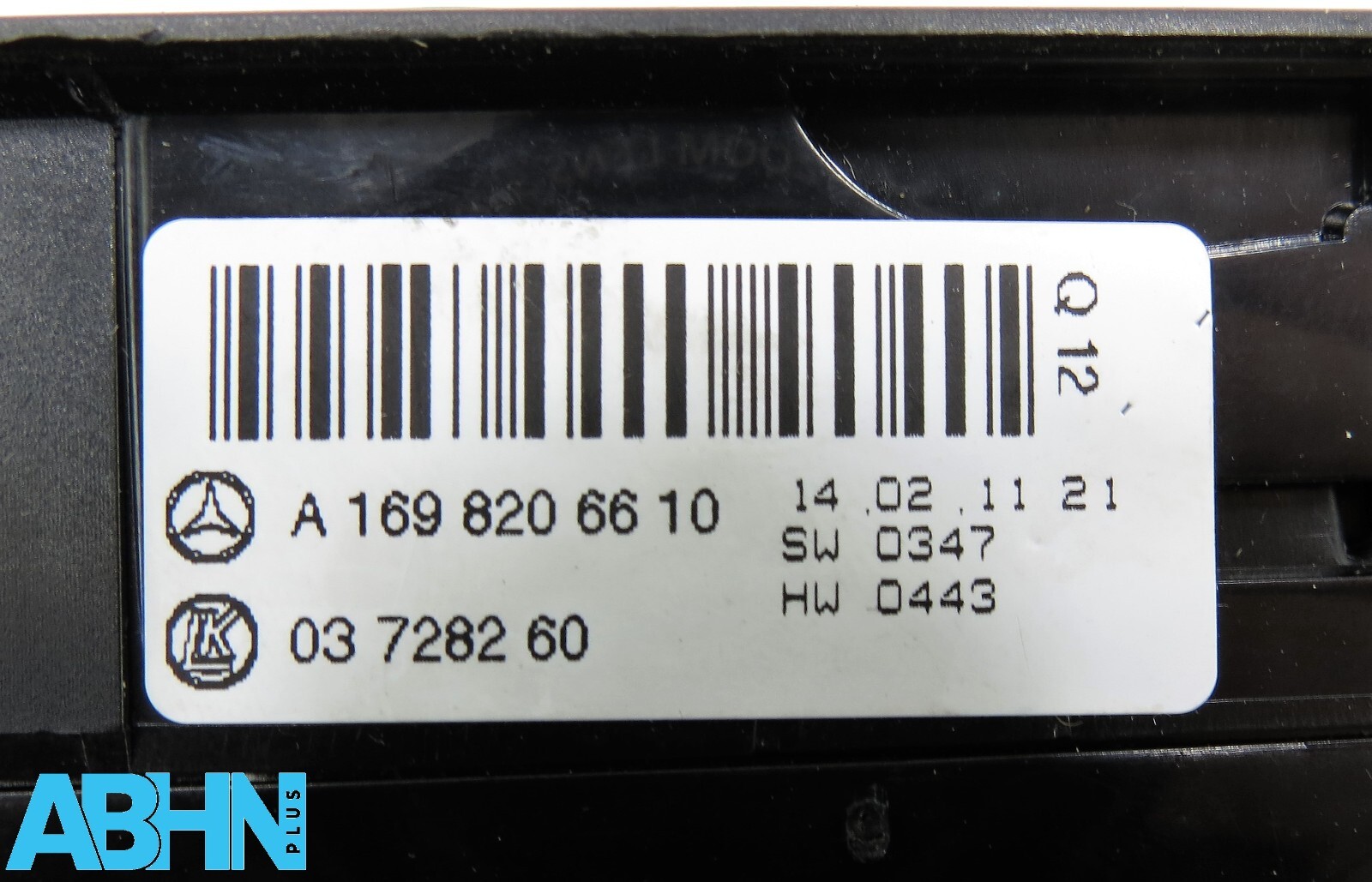 A1698206610 Genuine Mercedes A B Class W169 W245 Electric Window Switch Module - Image 9