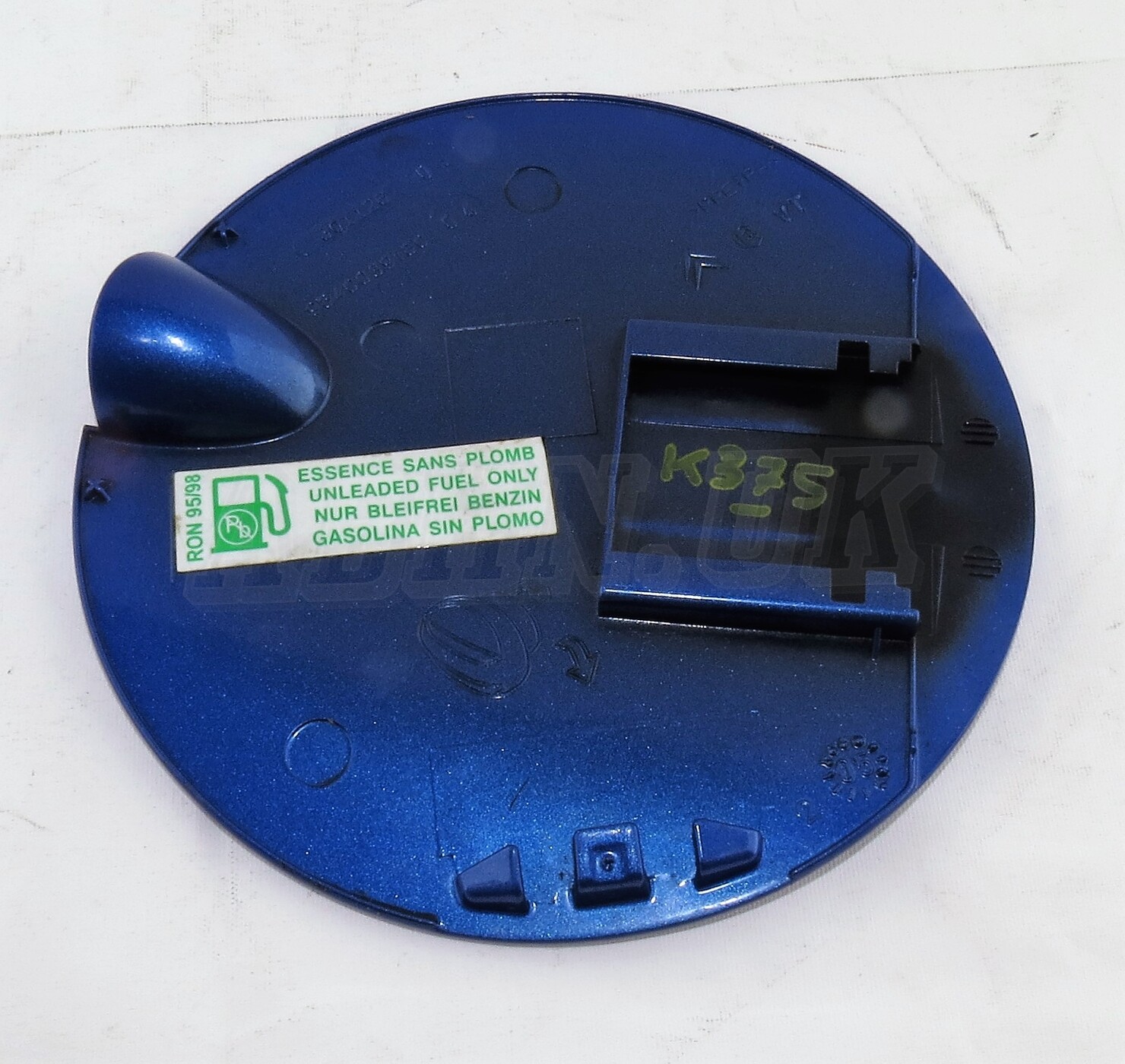 Citroën C2 MK1 (02-09) Hatchback Fuel Flap Cover 9640039180 Poseidon Blue KMH - Image 4