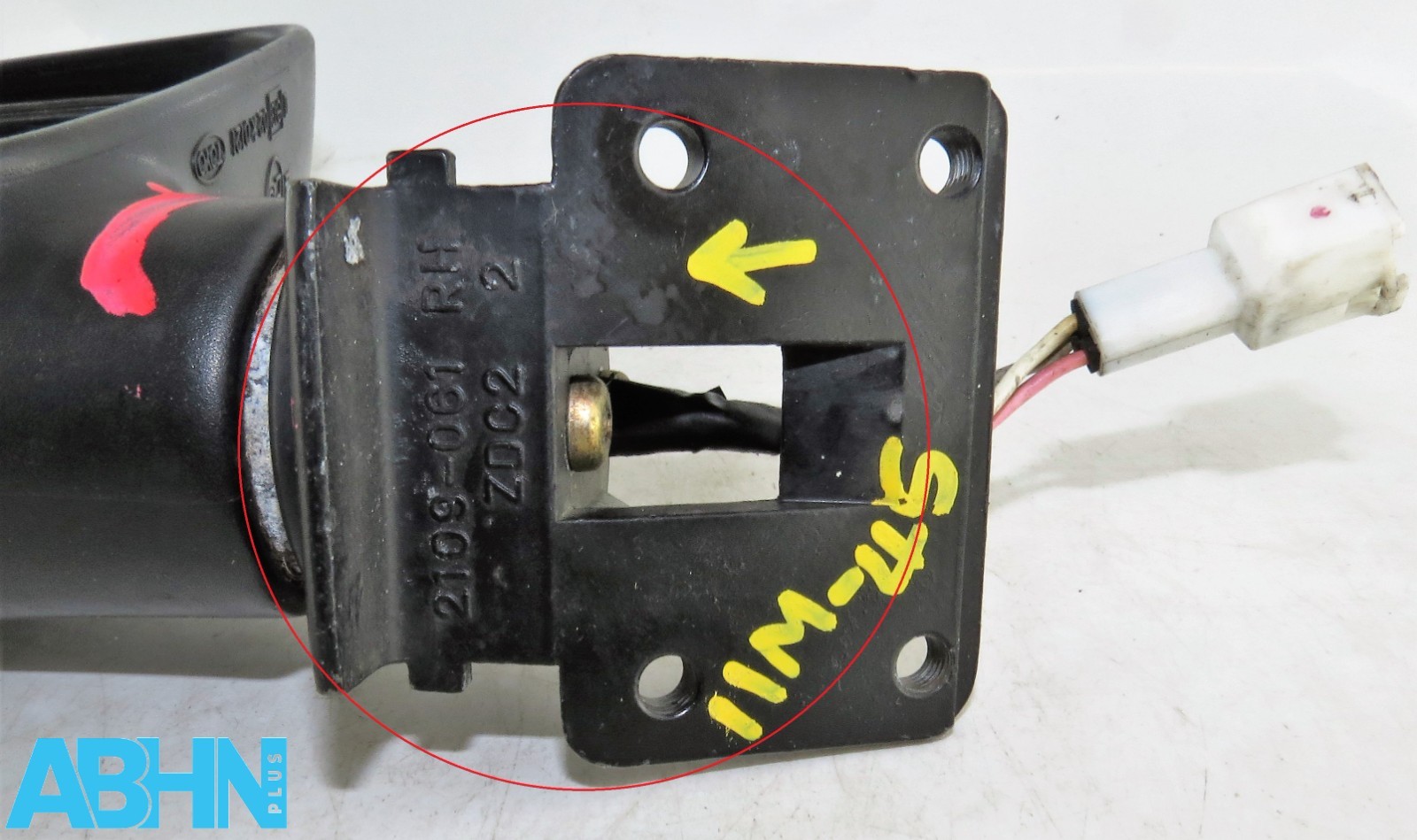 Suzuki Wagon R EM CT CV (92-00) Right Side Electric Door Mirror Black 2109-061 - Image 9