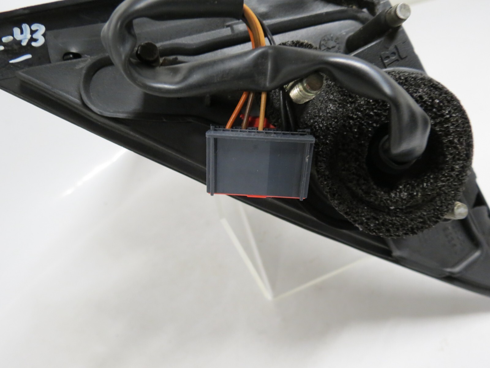 Jaguar X-Type X400 (01-07) Right Side Manual Folding Wing Mirror Metallic Black - Image 11