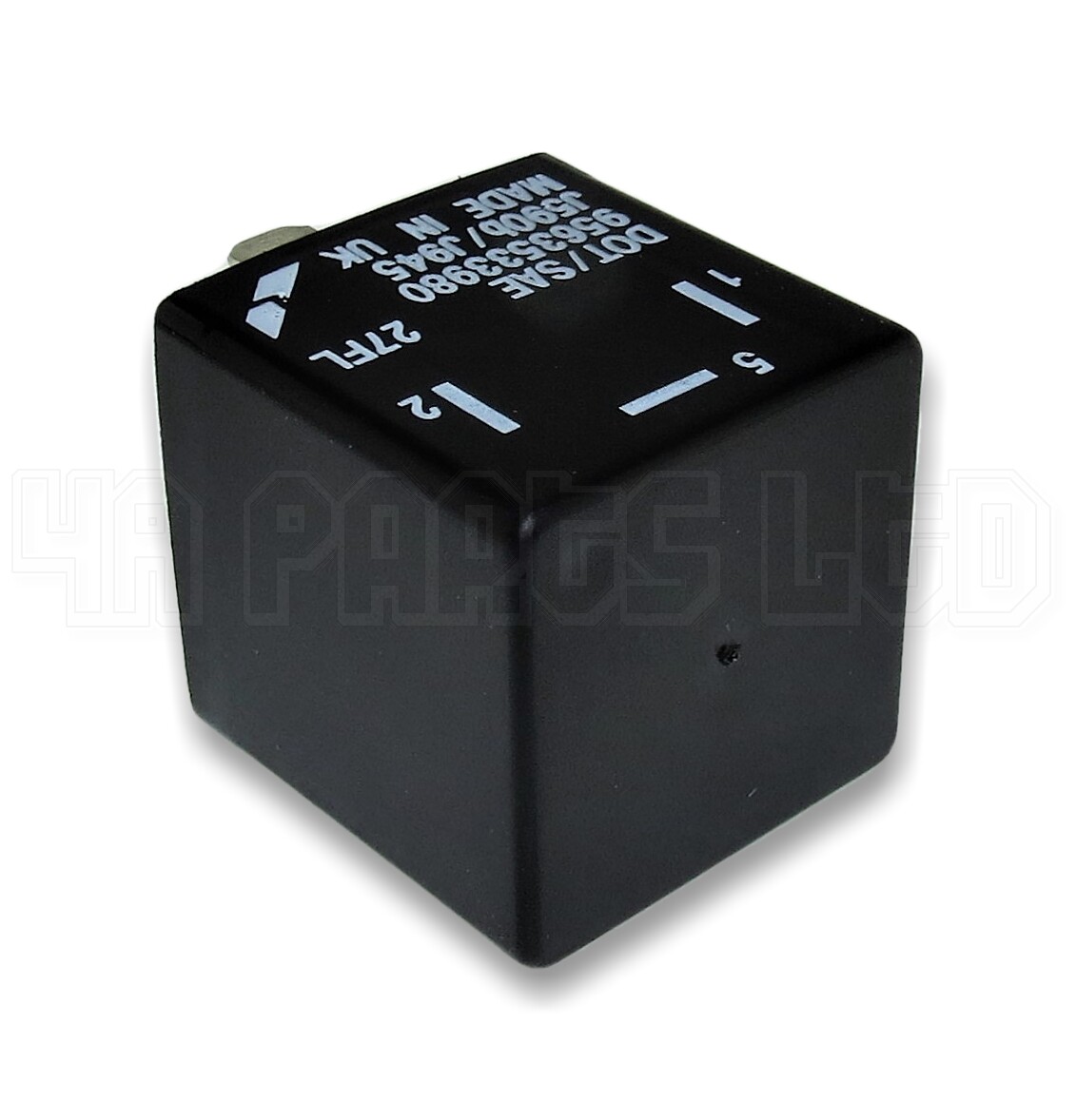 Peugeot & Citroen (1990-2004) 3-Pin Flasher Relay DOT/SAE 9563533980 J590b/ J945 - Image 2