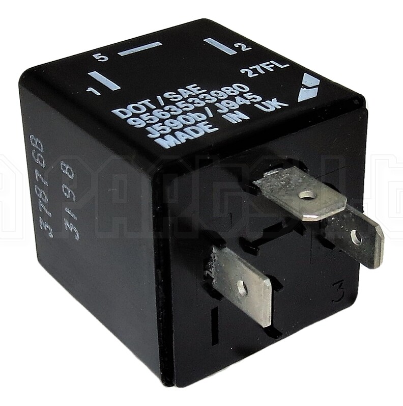 Peugeot & Citroen (1990-2004) 3-Pin Flasher Relay DOT/SAE 9563533980 J590b/ J945 - Image 3